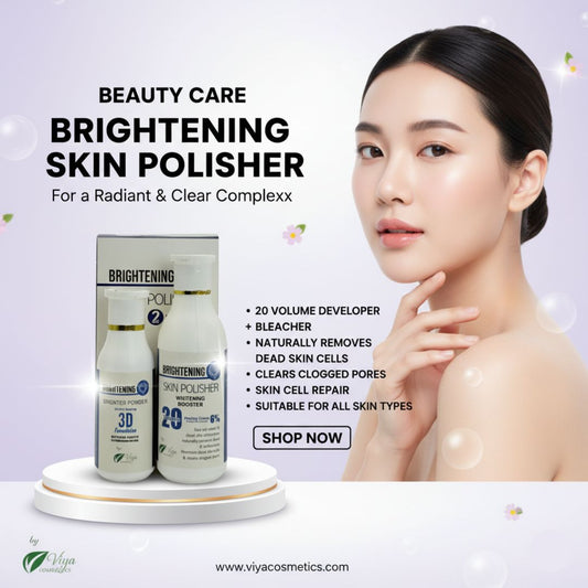 Viya Brightening Skin Polisher | Blonder powder | 20 Volume Developer