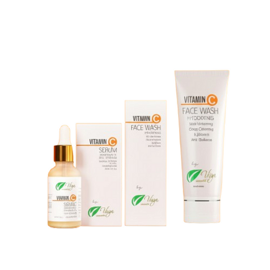 Viya Vitamin C Serum & Face Wash | Brightening, Hydrating & Skin Refreshing Duo